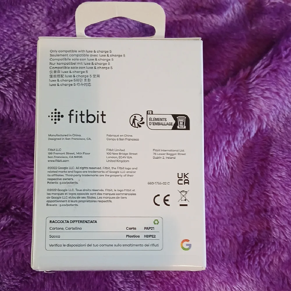 Fitbit Luxe & Charge 5 Charging Cable - Black